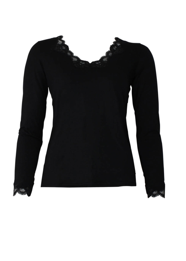 Tee-shirt Manches Longues Antigel de Lise Charmel Noir