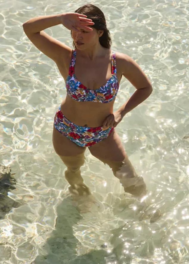 Haut de Maillot de Bain Avec Armatures Maillots de Bain Sans Complexe