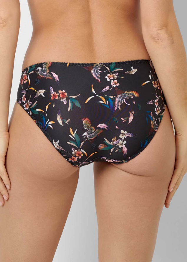 Slip Sans Complexe Imprime Floral