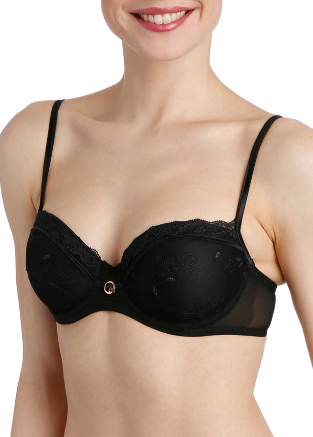 Soutien-gorge Balconnet Rembourr Marie-Jo Noir