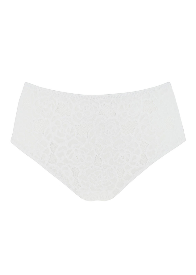 Slip Haut Antigel de Lise Charmel Macram Blanc