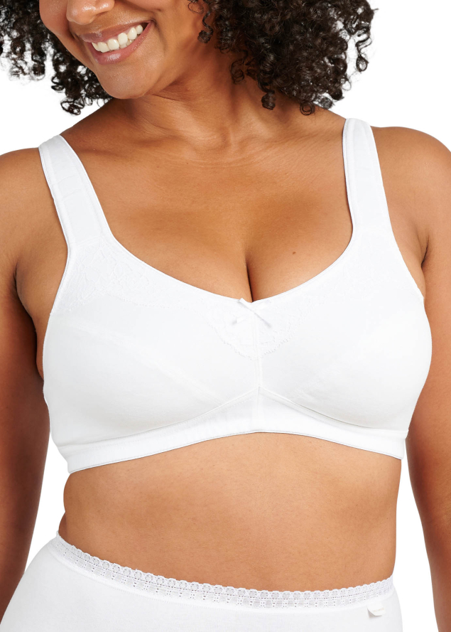 Soutien Gorge Sans Armatures Sans Complexe Blanc