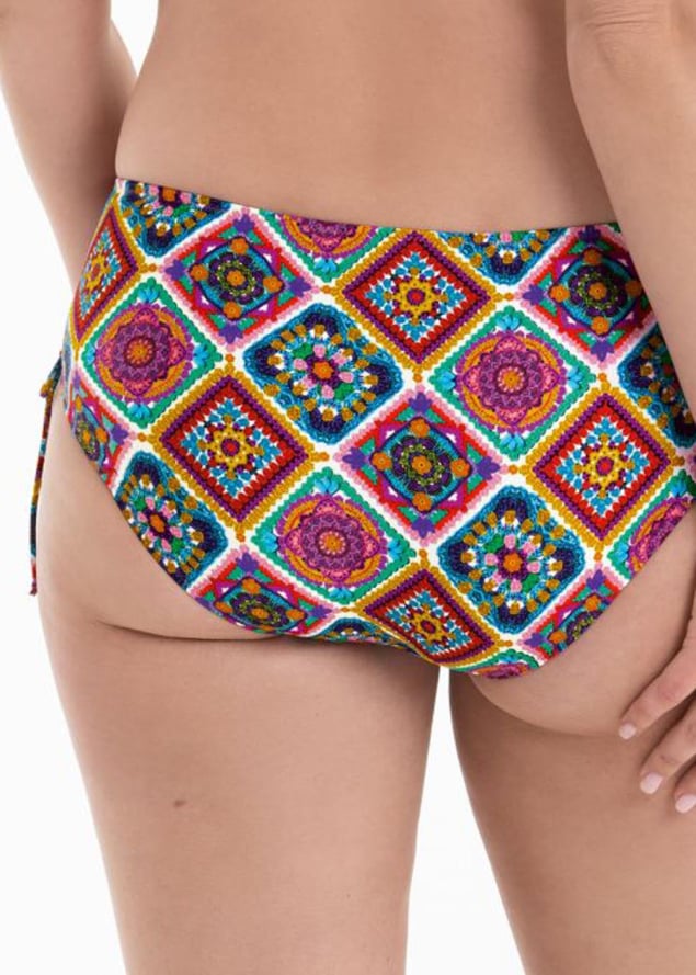Bas de Bikini  fronces Maillots de Bain Rosa Faia Anita