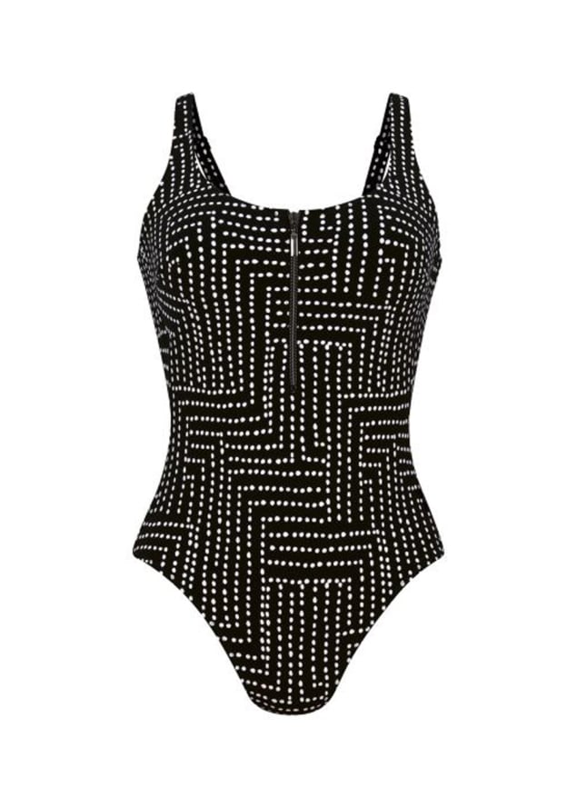Maillot de Bain 1 pice zipp Maillots de Bain Rosa Faia Anita