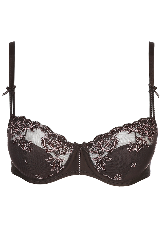 Soutien-gorge Balconnet Rembourr Couture Marie-Jo Chestnut