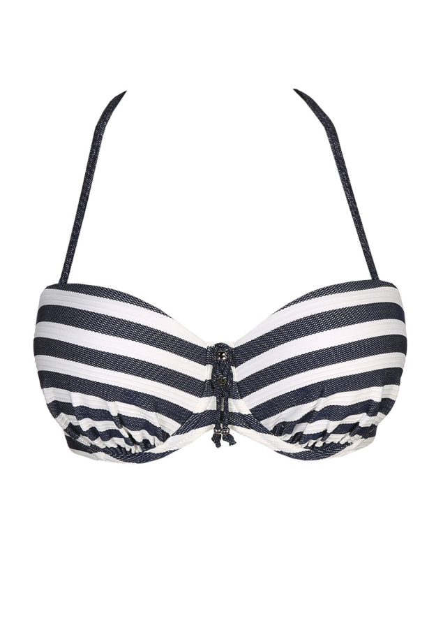 Soutien-gorge Bandeau Rembourr Maillots de Bain Prima Donna Swim Blue Legend