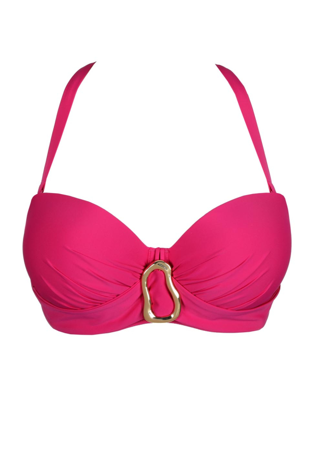 Haut De Bikini Bandeau Rembourr� Maillots de Bain Prima Donna Swim
