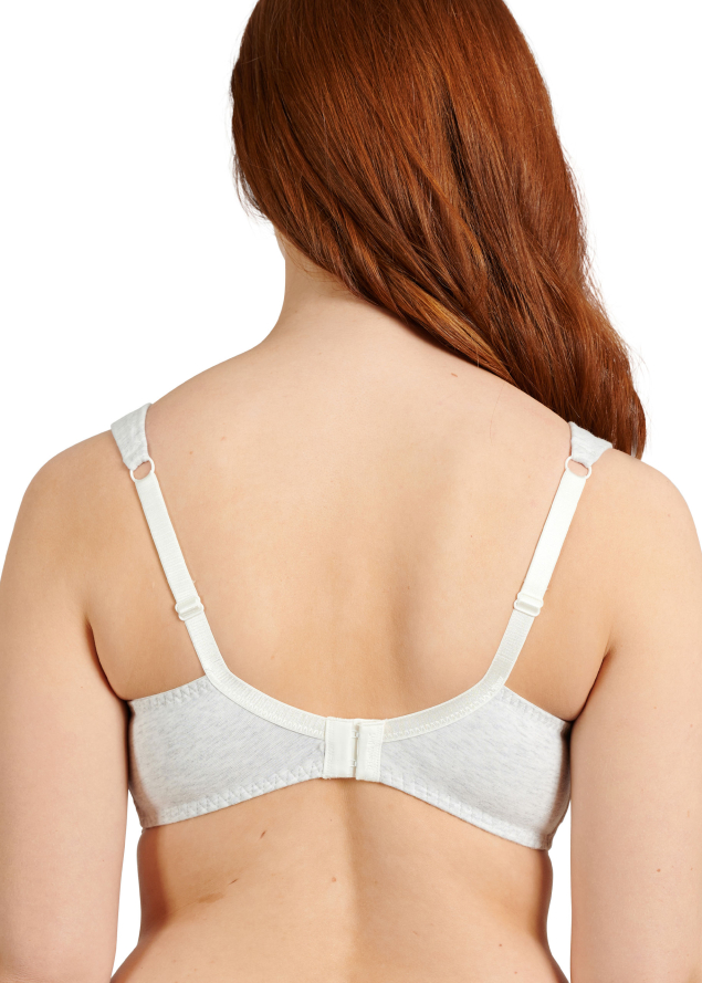 Soutien-gorge d'Allaitement  Armatures Sans Complexe Gris Chin