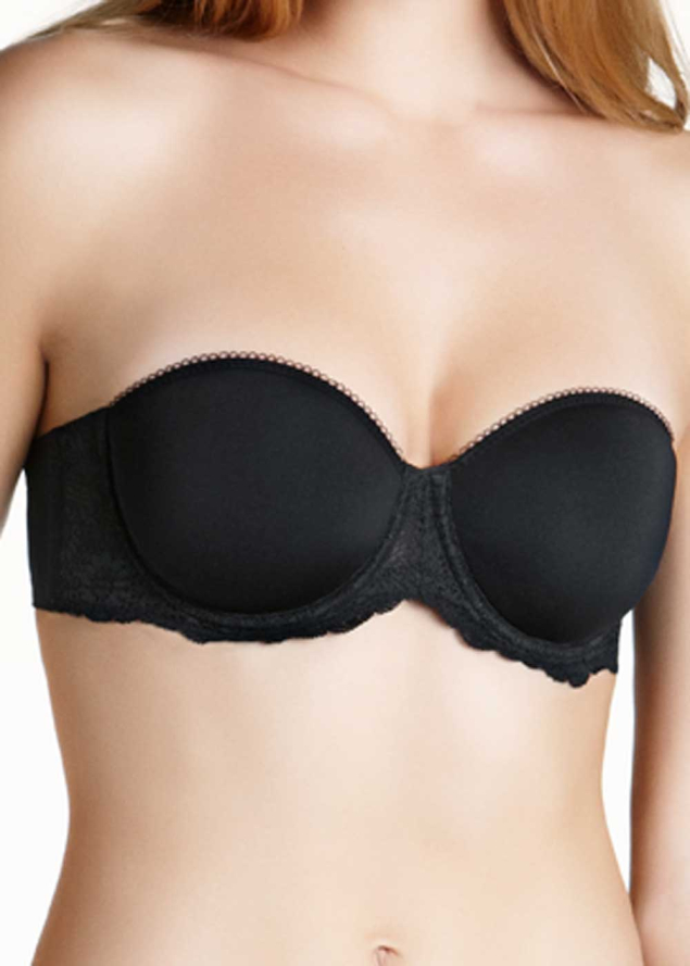 Soutien-gorge Sans Bretelles Simone Prle Noir