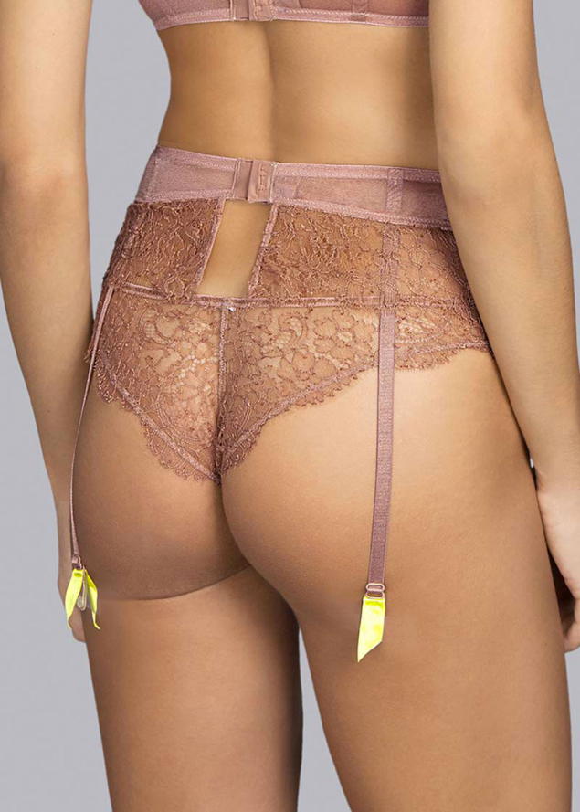 Porte-Jartelles Andres Sarda Milk Caramel