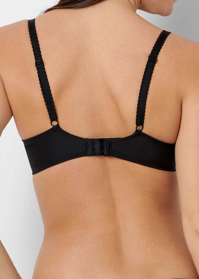 Soutien-gorge Corbeille Sans Complexe Noir / Rose Poudre