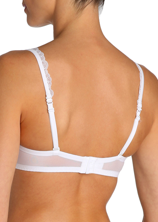 Soutien-gorge Bandeau Rembourr Marie-Jo Blanc