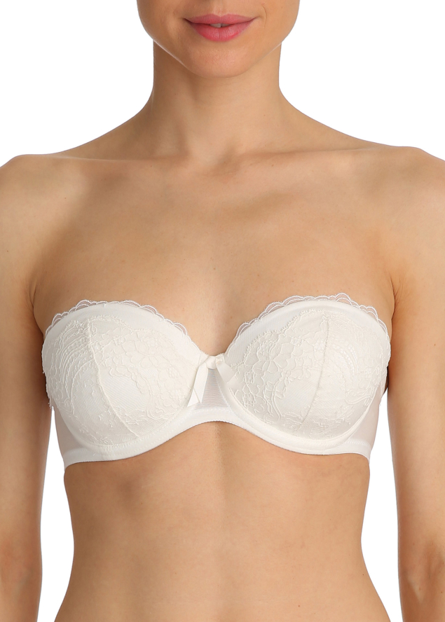 Soutien-gorge Bandeau Rembourr  Marie-Jo Naturel