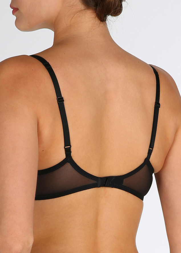 Soutien-gorge Push Up Coussinets Amovibles Marie-Jo Noir