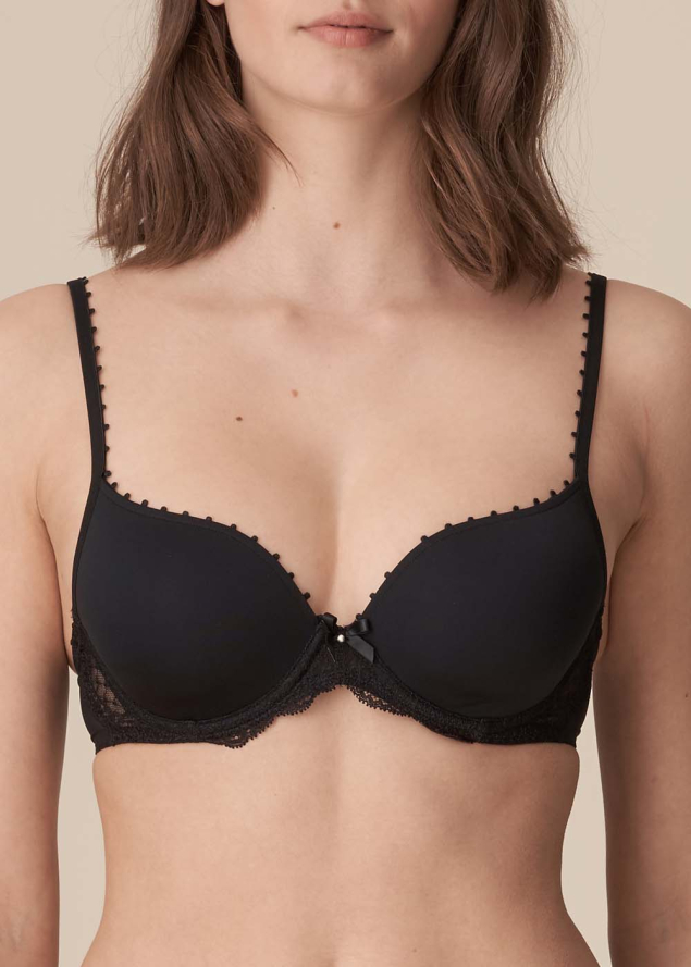 Soutien-gorge Rembourr Forme Coeur Marie-Jo Noir