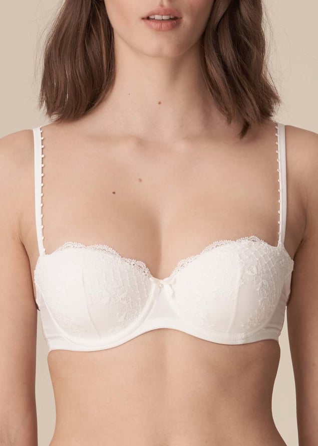 Soutien-gorge Bandeau Rembourr  Armatures Marie-Jo Naturel