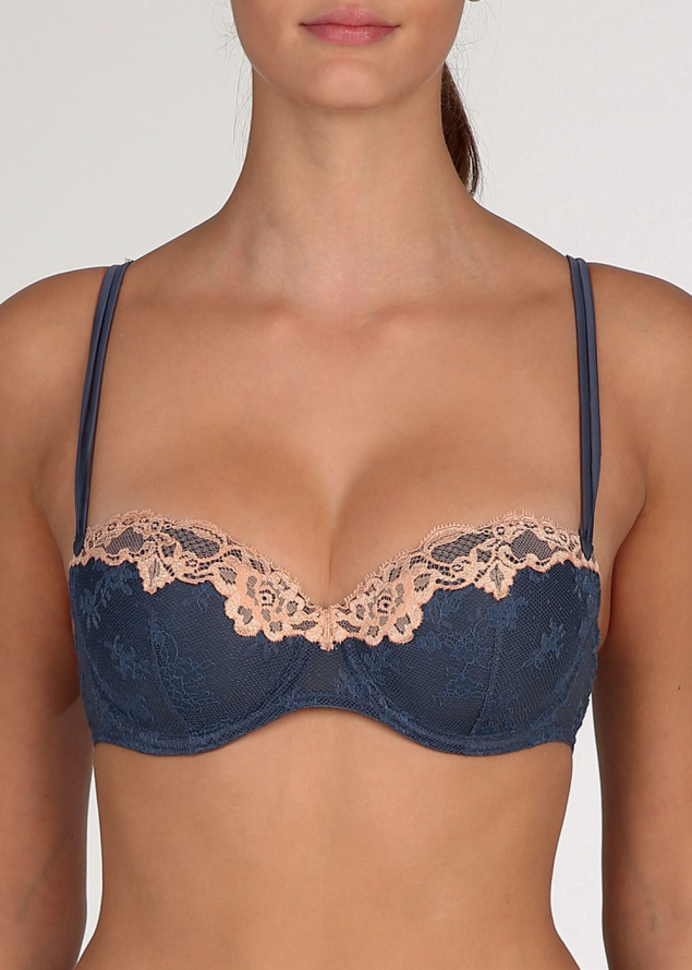 Soutien-gorge Rembourr Balconnet Marie-Jo Blue Shadow