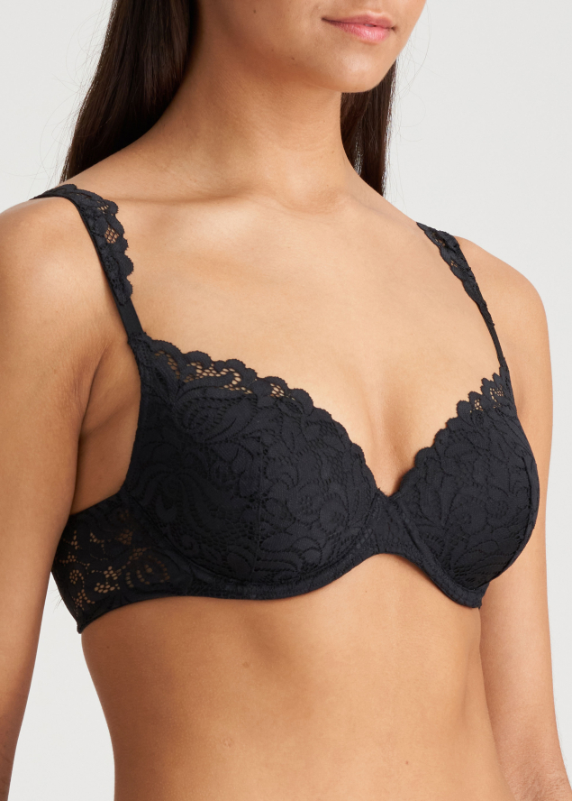 Soutien-gorge Rembourr Forme Coeur Marie-Jo Noir