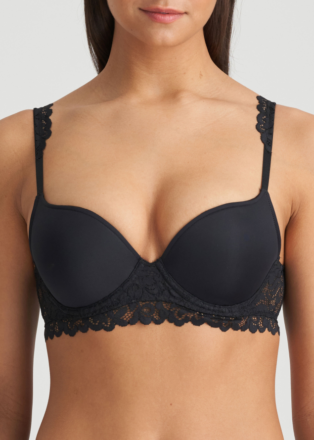 Soutien Gorge Push Up  Armatures Marie-Jo Noir