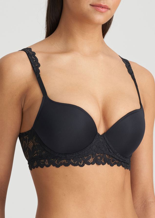 Soutien Gorge Push Up  Armatures Marie-Jo Noir