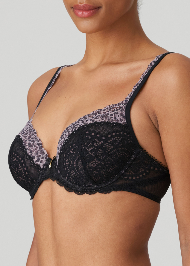 Soutien-gorge Rembourr Forme Coeur  Armatures Marie-Jo Smokey