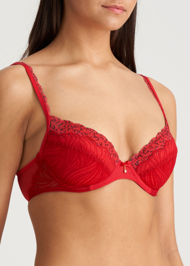 Soutien-gorge Push Up Coussinets Amovibles  Marie-Jo Strawberry Kiss