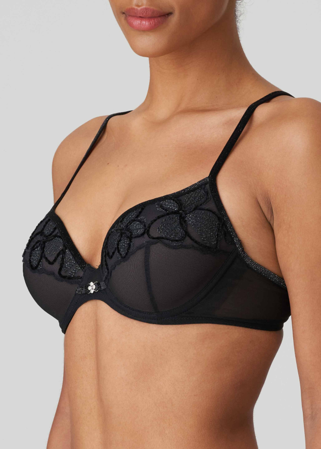 Soutien-gorge Rembourr Forme Coeur  Armatures Marie-Jo Noir