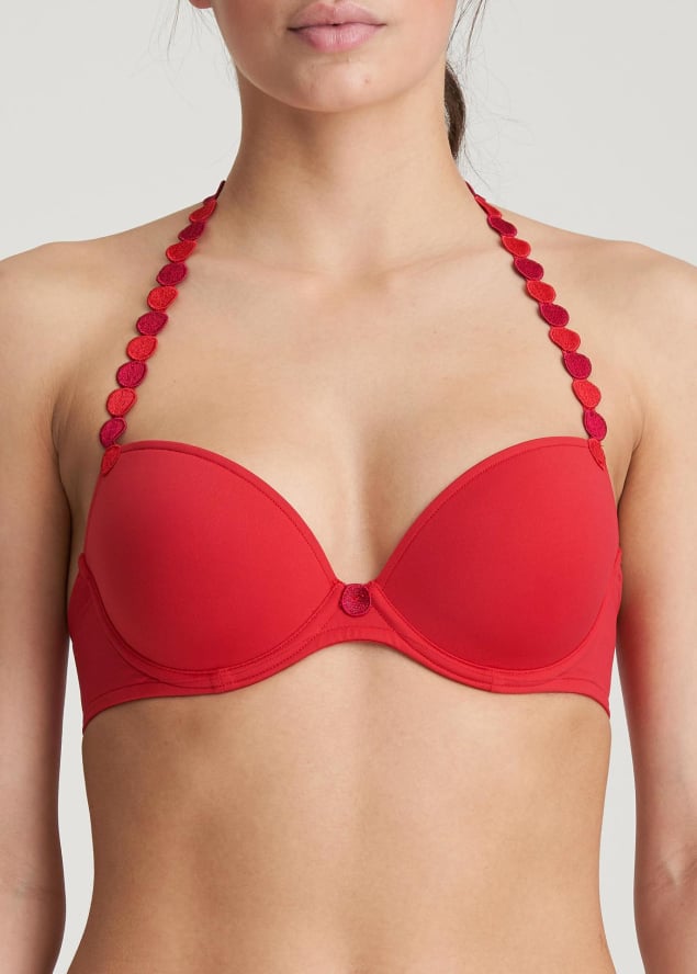 Soutien-gorge Rembourr Plongeant  Armatures Marie-Jo Scarlet