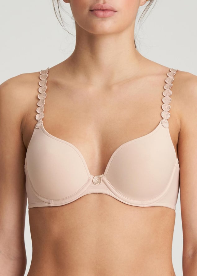 Soutien-gorge Rembourr Forme Coeur Marie-Jo Caf au Lait