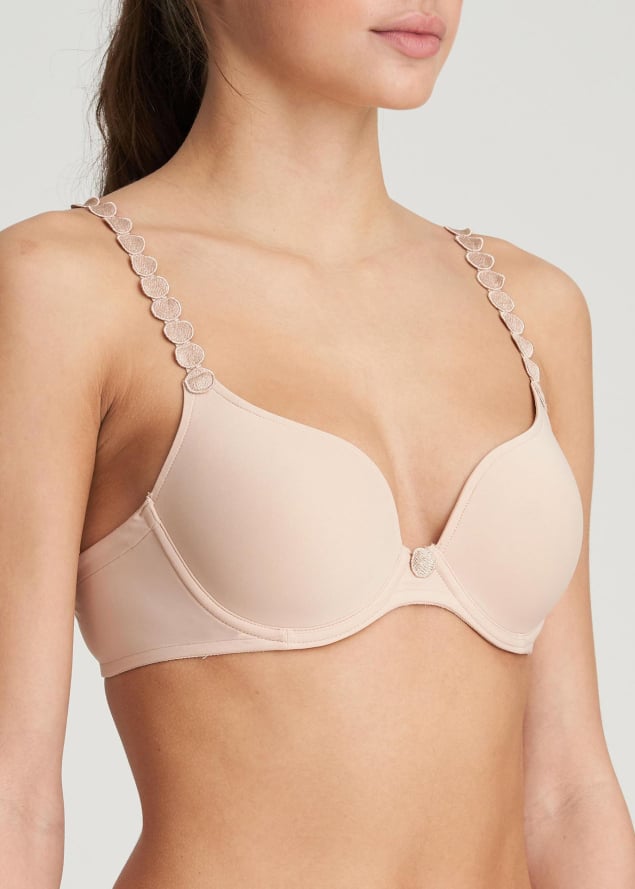 Soutien-gorge Rembourr Forme Coeur Marie-Jo Caf au Lait