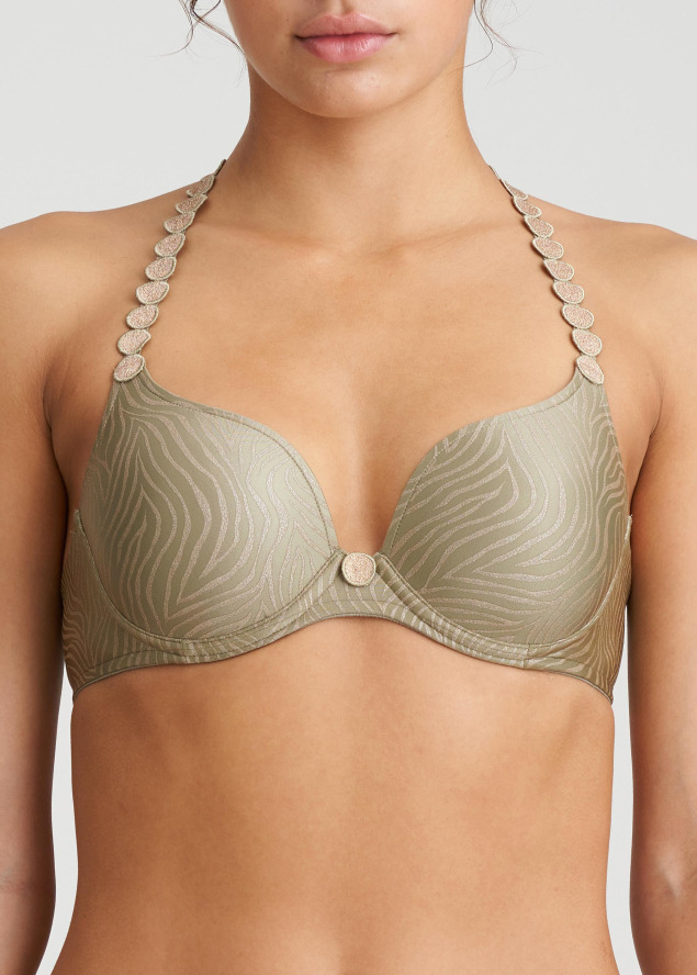 Soutien-gorge Rembourr Forme Coeur Marie-Jo Golden Olive