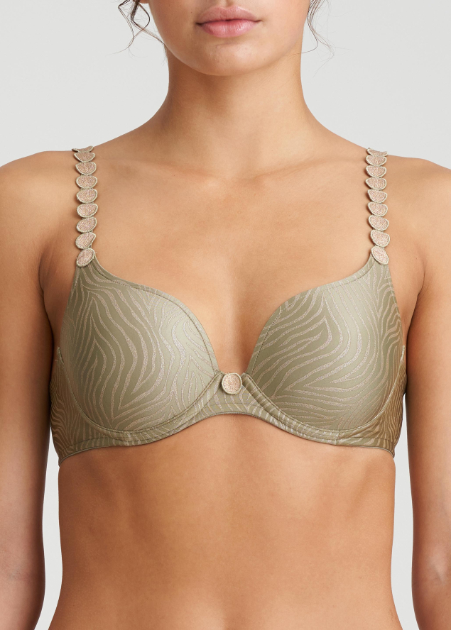 Soutien-gorge Rembourr Forme Coeur Marie-Jo Golden Olive