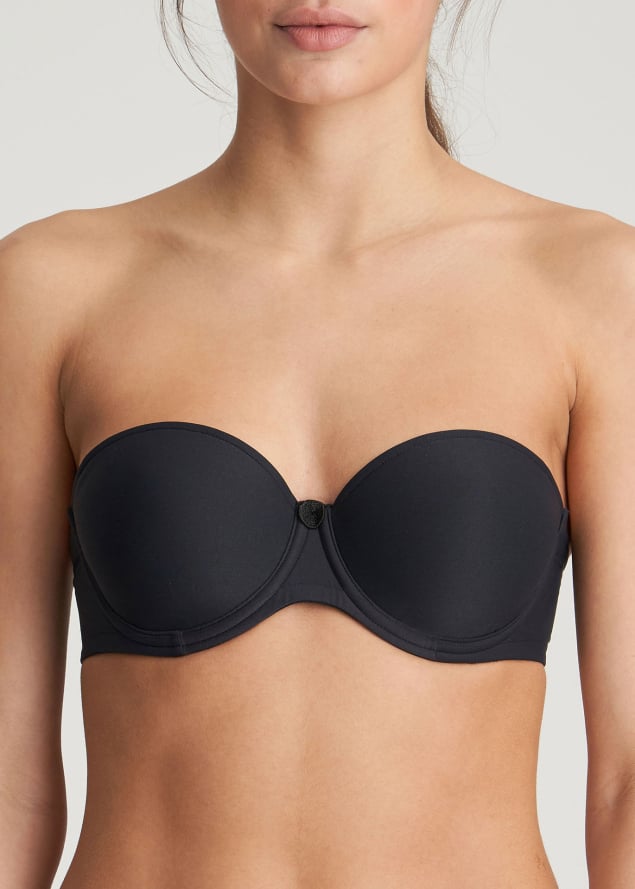 Soutien-gorge Bandeau Rembourr Marie-Jo Charbon