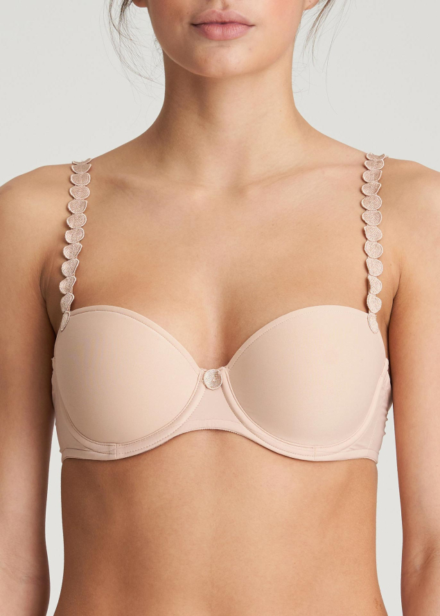 Soutien-gorge Balconnet Rembourr Marie-Jo Caf au Lait