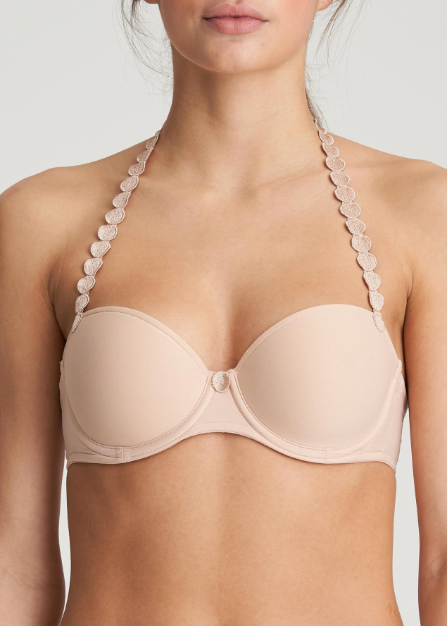 Soutien-gorge Balconnet Rembourr Marie-Jo Caf au Lait