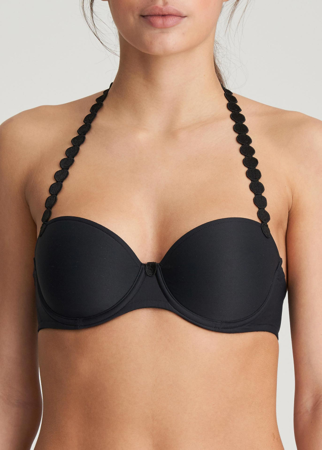 Soutien-gorge Balconnet Rembourr Marie-Jo Charbon