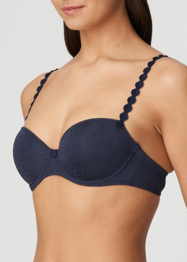 Soutien-gorge Balconnet Rembourr Marie-Jo Majestic Blue