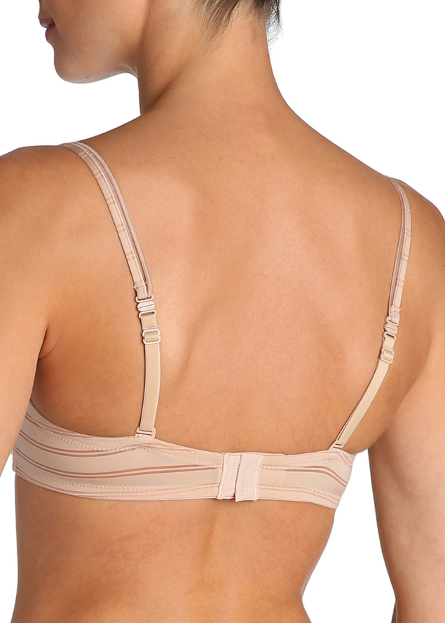 Soutien-gorge Bandeau Rembourr Marie Jo l'Aventure Caf au Lait