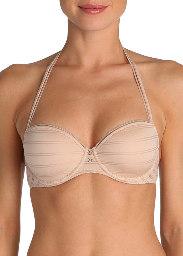 Soutien-gorge Balconnet Rembourr Marie Jo l'Aventure Caf au Lait