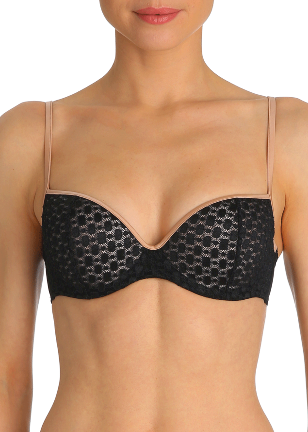 Soutien-gorge Rembourr Coup Droit Marie Jo l'Aventure Noir