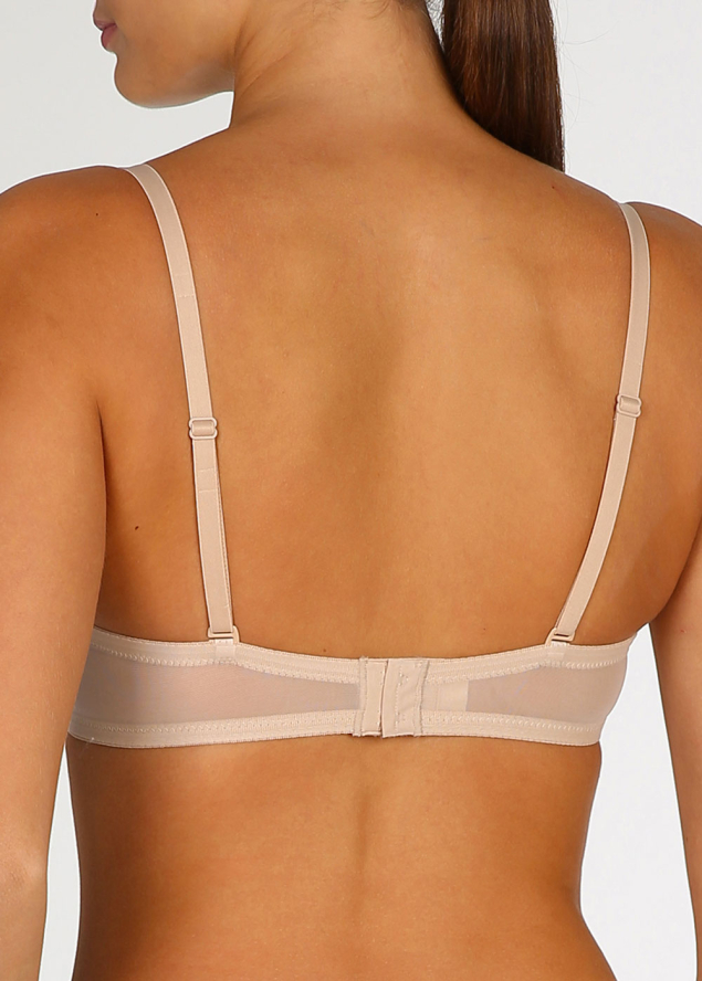 Soutien-gorge Push-up Bretelles Amovibles Marie Jo l'Aventure Caf au Lait