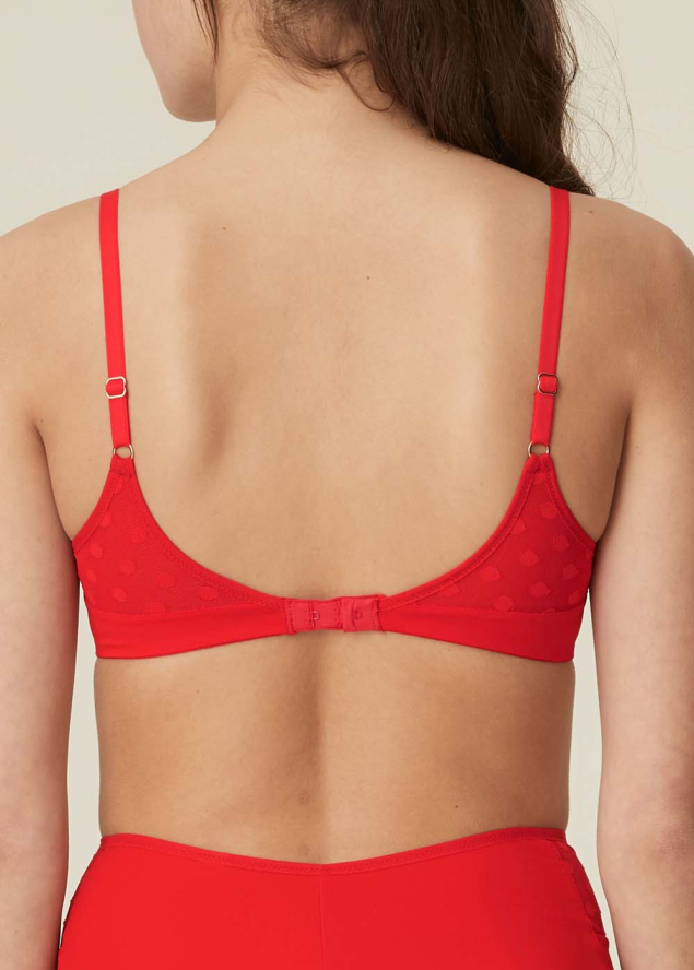 Soutien-gorge Rembourr Coup Droit Marie Jo l'Aventure Fiery Scarlet