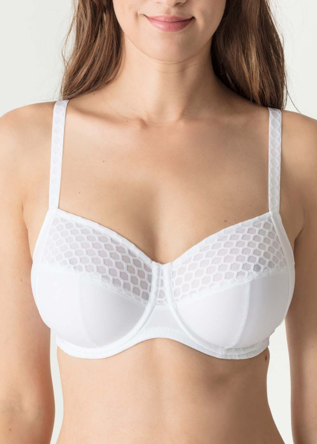 Soutien-gorge  Armatures Bonnets Profonds Twist de Prima Donna Blanc