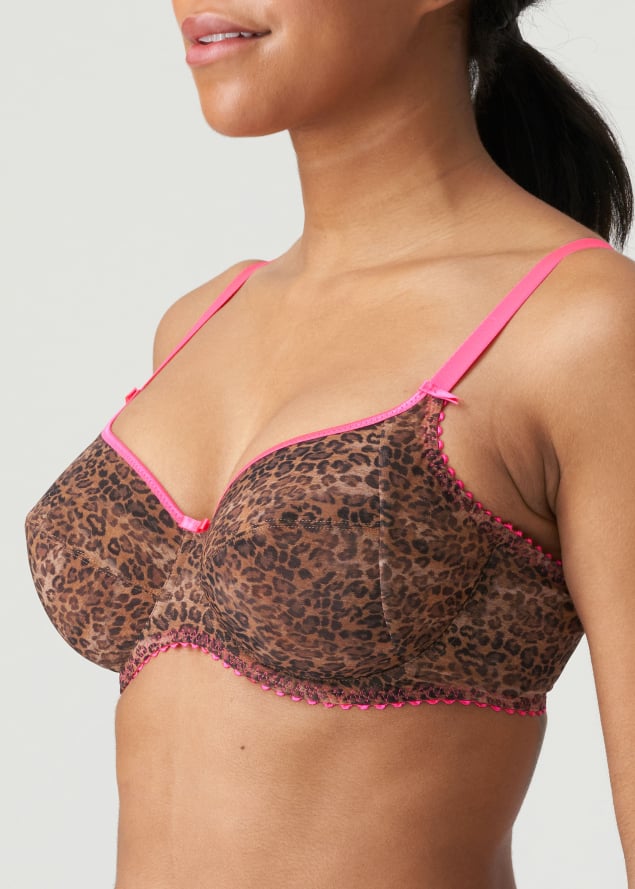 Soutien-gorge Embotant  Armatures Twist de Prima Donna Cheetah