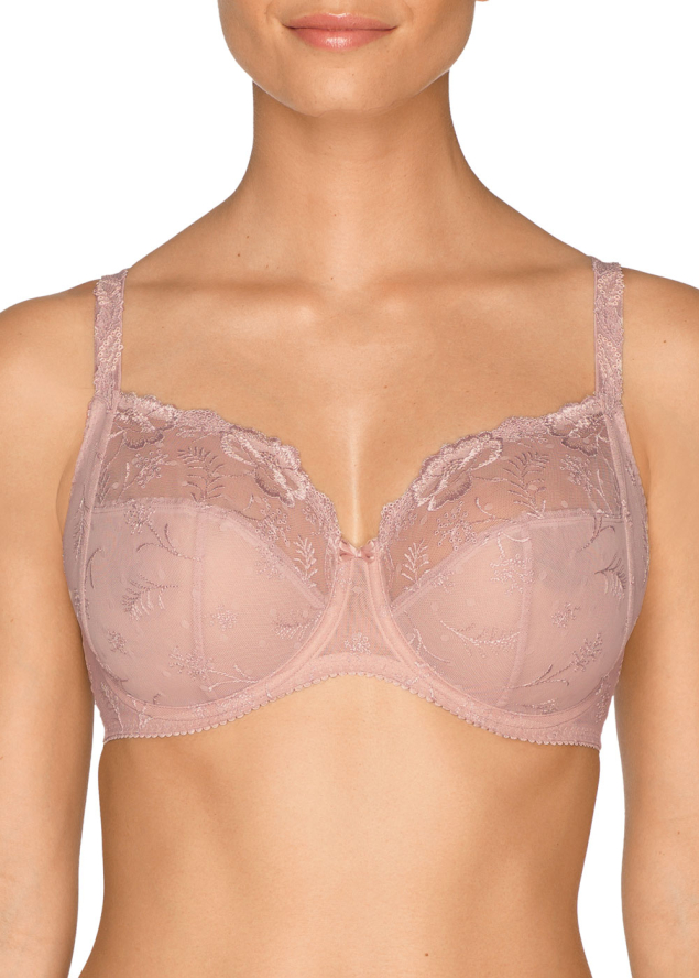 Soutien-gorge Balconnet Couture Horizontale Prima Donna Rose Wood