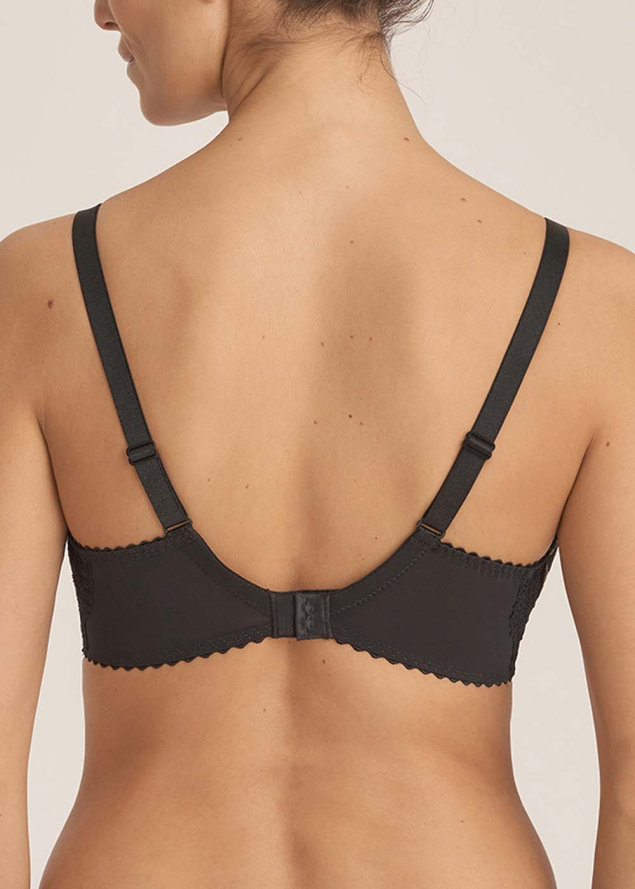 Soutien-gorge Balconnet Couture Verticale Prima Donna Noir