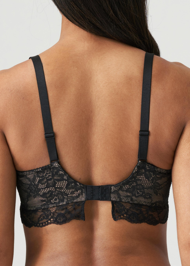 Soutien-gorge Balconnet Coupe Tulipe  Armatures Prima Donna Noir