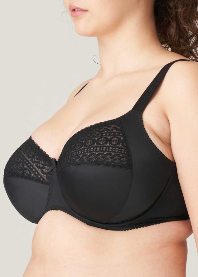 Soutien-gorge Embotant Bonnets Profonds Prima Donna Noir