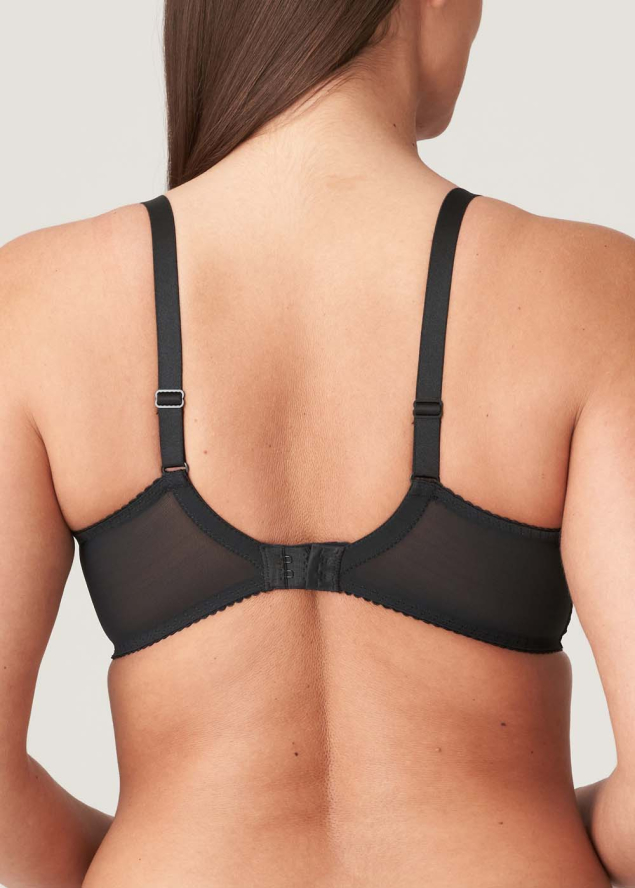 Soutien-gorge Plongeant Demi-Mousse Prima Donna Black