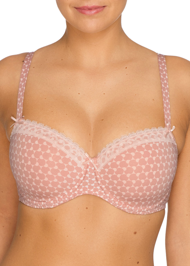 Soutien-gorge Balconnet Bonnets Profonds Twist de Prima Donna Peachy Skin